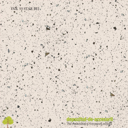Blat de bucatarie lucios STAR BEJ dimensiuni 38x600x4200mm FAB 55 FAB Grup