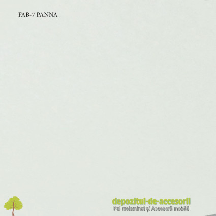 Blat de bucatarie mat PANNA 28x600x4200mm FAB Grup FAB 7