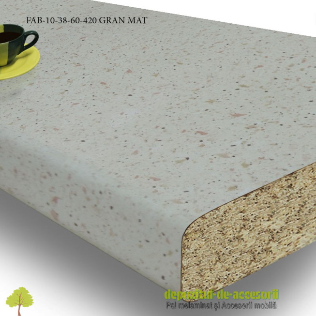 Blat de bucatarie mat GRAN MAT 38x600x4200mm FAB 10 FAB Grup