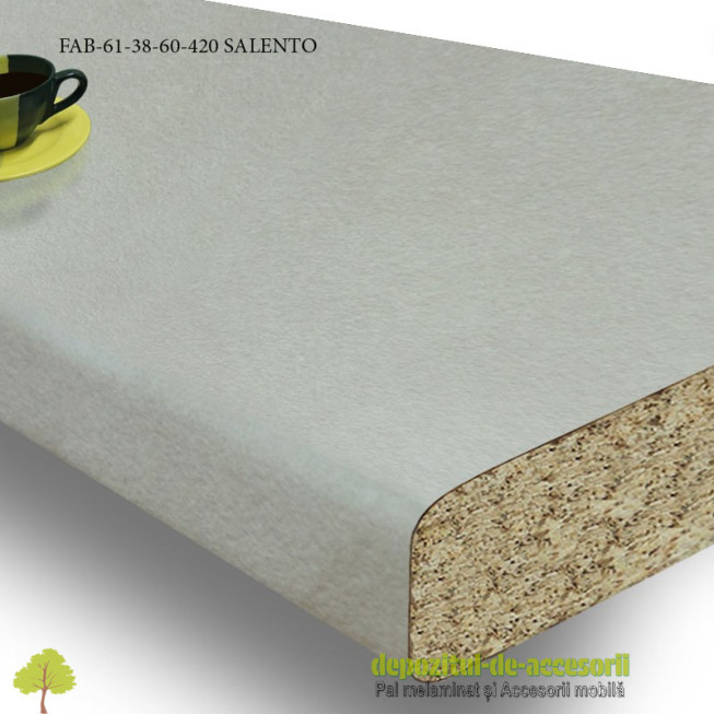 Blat de bucatarie mat SALENTO 38x600x4200mm FAB 61 FAB Grup suprafata 3D