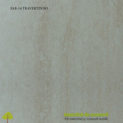 Blat de bucatarie mat TRAVERTINNO 28x800x4200mm FAB 14 FAB Grup blat de masa