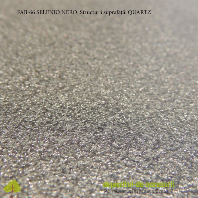 Blat de bucatarie mat FANTASIA SELENIO NERO 38x600x4200mm FAB 66 Structura suprafata