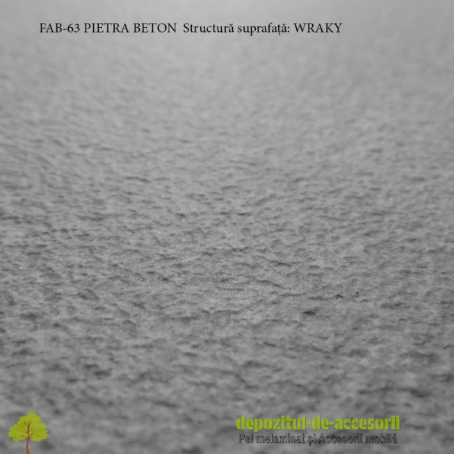 Blat de bucatarie mat 3D PIETRA BETON FAB 63 decor roca Structura suprafata