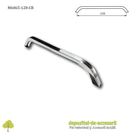Mâner mobilier Cromat M6065-128-CR
