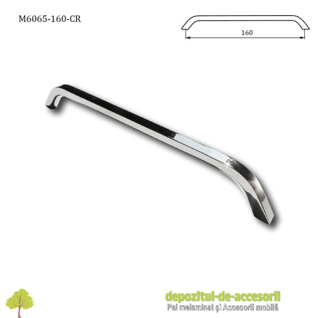 Mâner mobilier Cromat M6065 160mm