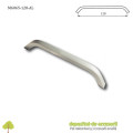 Mâner mobilier Aluminiu M6065 128mm Satinat