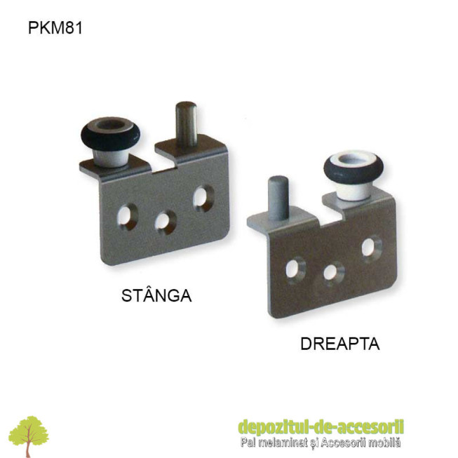 Sistem glisare PKM 81 pentru usi culisante dressing Cagberk