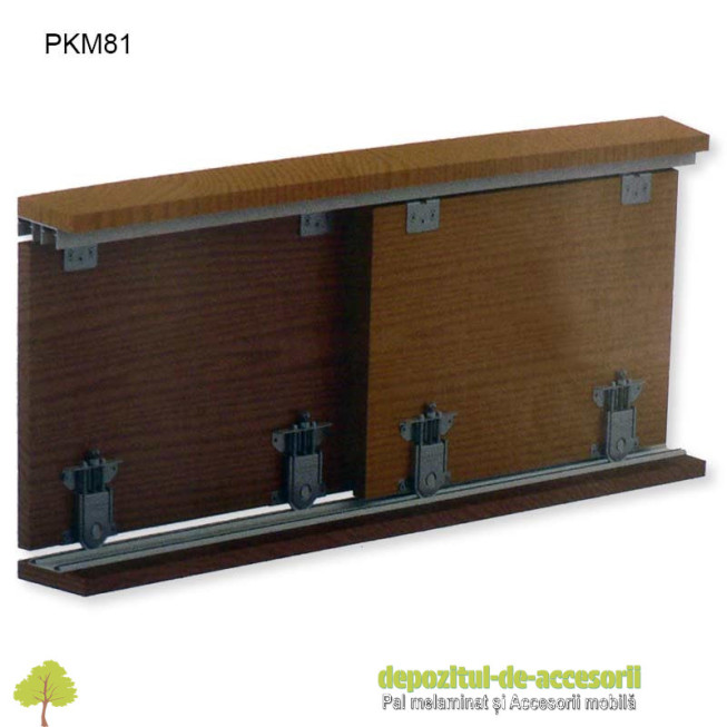 Sistem glisare PKM 81 pentru usi culisante dressing Cagberk