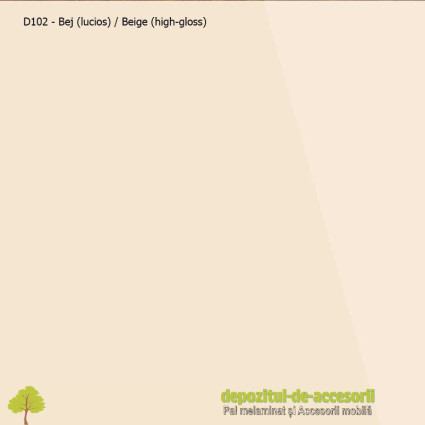 PAL Melaminat Vanilie D118 lucios