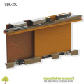 Sistem glisare CBK250 pentru uși culisante dressing 100Kg
