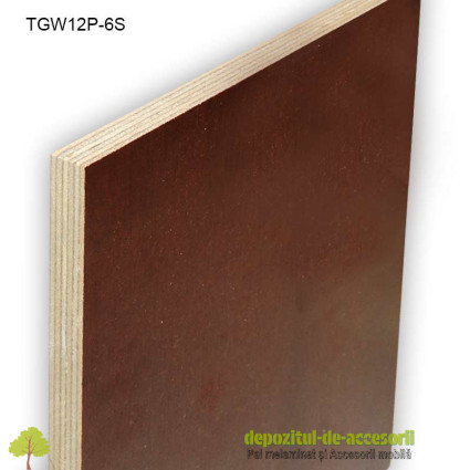 TEGO Placaj stratificat cofrare Plop 2500x1250x12mm