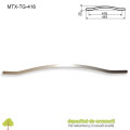 Maner mobilier MTX-TG-416, INOX 416mm, sampanie