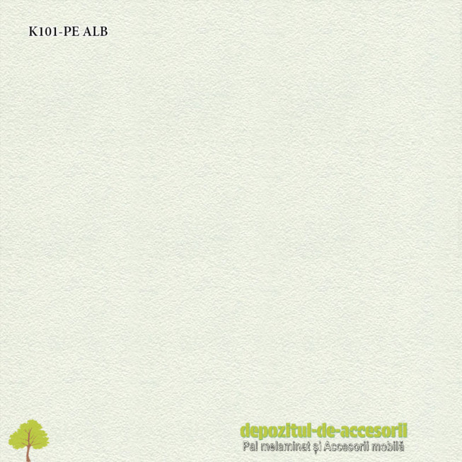 Blat bucatarie ALB K101-PE 38x600x4100mm Swiss Krono