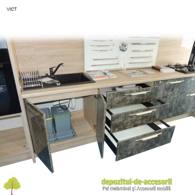 Mobila bucatarie Victoria - accesorii Blum