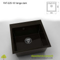 Chiuveta cu o cuva Marmura compozit 225-18 Venge dark