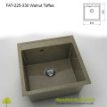 Chiuveta cu o cuva Granixit compozit 225-330 Walnut Toffee 510x510mm