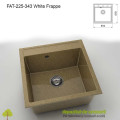 Chiuveta cu o cuva Granixit compozit 225-343 White Frappe 510x510mm