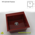 Chiuveta cu o cuva Granixit compozit 225-530 Firebrick 510x510mm