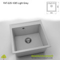 Chiuveta cu o cuva Fatgranit compozit 225-1005 Light Grey