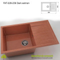 Chiuveta cu o cuva Granixit compozit 228-239 Dark selmon