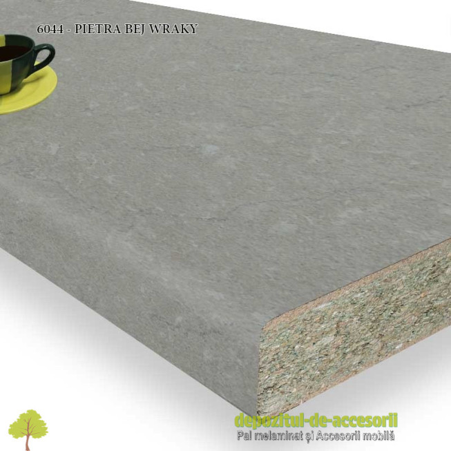 Blat bucatarie PIETRA BEJ WRAKY 6044 38x600x4200 Ricci Italia