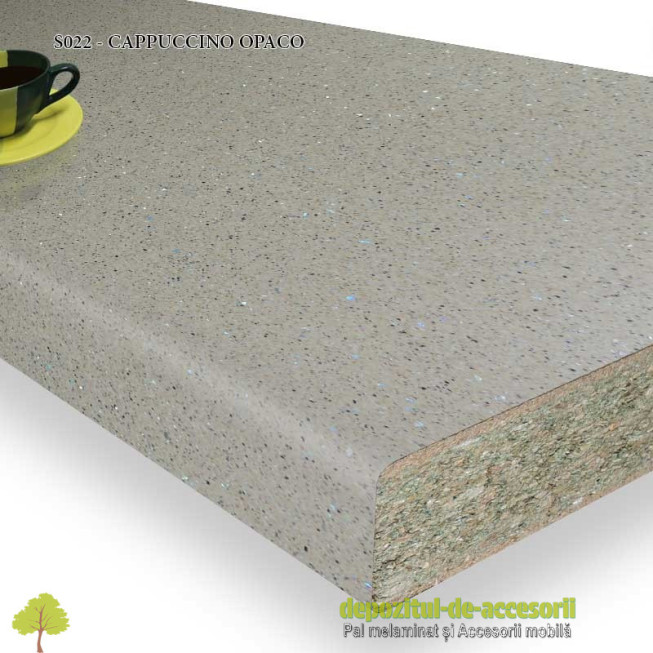 Blat bucătărie CAPPUCCINO OPACO S022 38x600x4200 Ricci Italia
