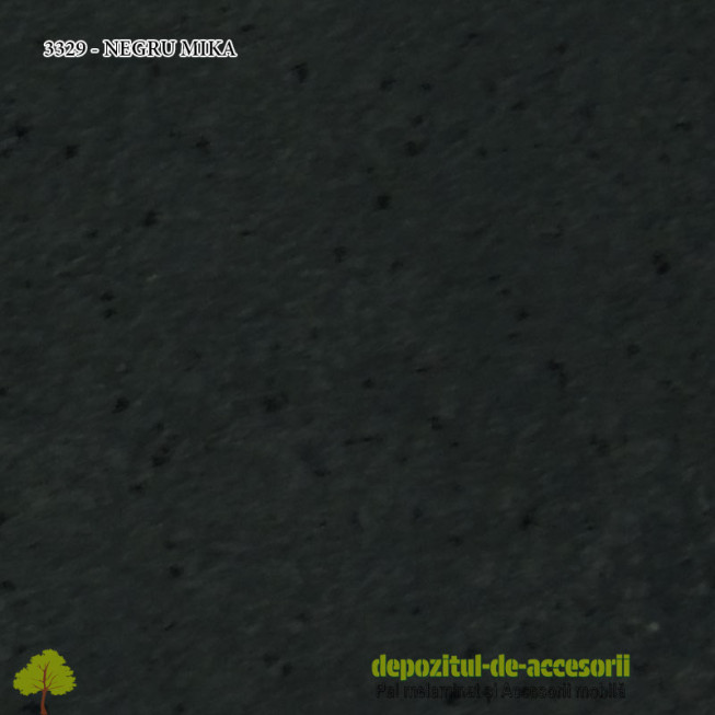 Blat bucătărie NEGRU MIKA 3329 Ricci Italia - detaliu decor
