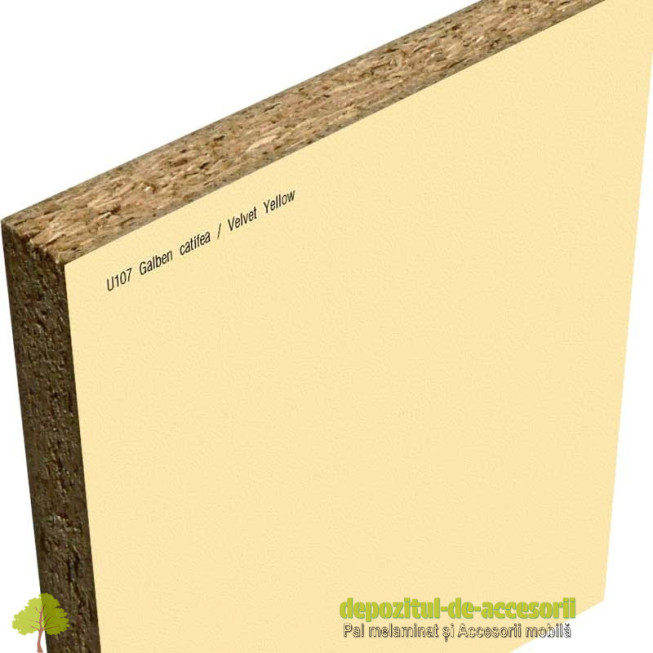 PAL Melaminat Galben catifea U107-ST9