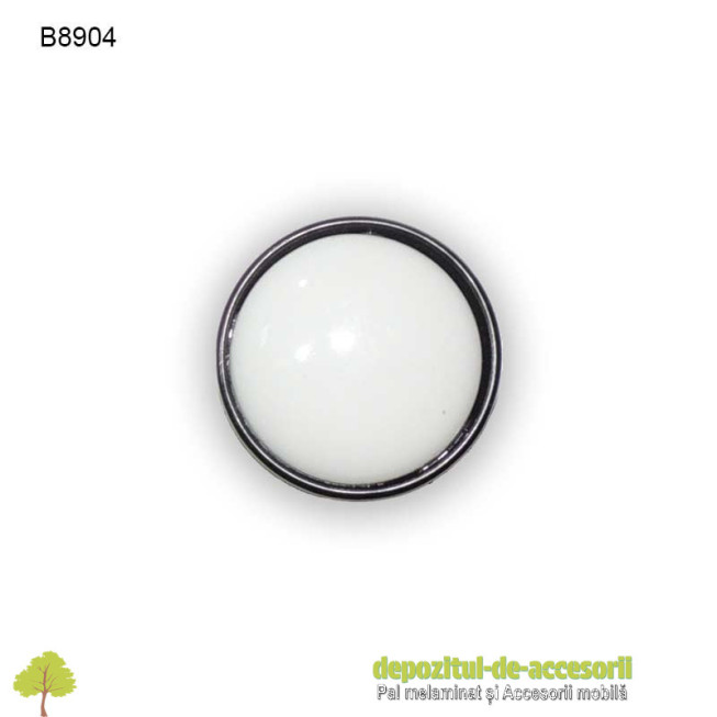 Buton antichizat ceramic floare 25mm C7103