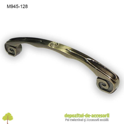 Mâner antichizat M945 128mm