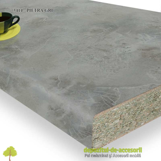 Blat de masa PIETRA GRI LUNA 3414 38x800x4200 Ricci Italia