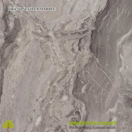 Blat bucatarie SEVILLA MARBLE 1064-SQ 38x600x4100 Krono Swiss