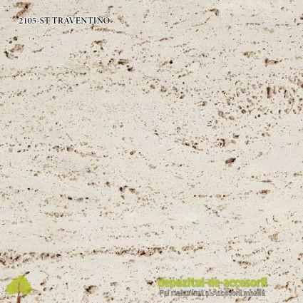 Blat bucatarie TRAVENTINO 2105-ST 38x600x4100 Krono Swiss