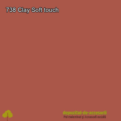 Panou MDF 738 Clay Soft touch mat AGT
