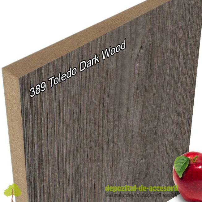 Panou MDF Toledo Dark Wood 389 AGT mat
