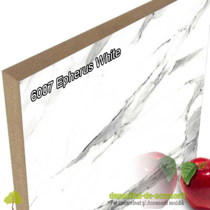 Panou MDF Ephesus White 6007 super lucios AGT high gloss