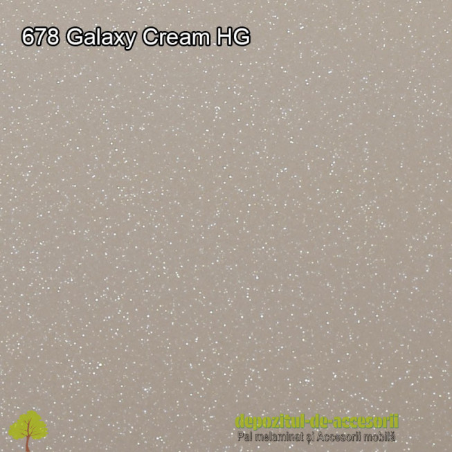 Panou MDF  Galaxy Cream super lucios 678 AGT HG