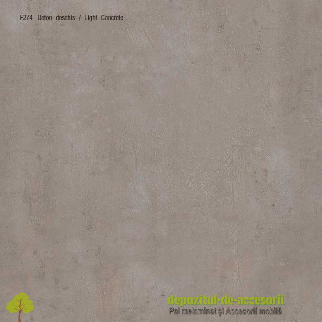 PAL Melaminat Beton deschis F274-ST9
