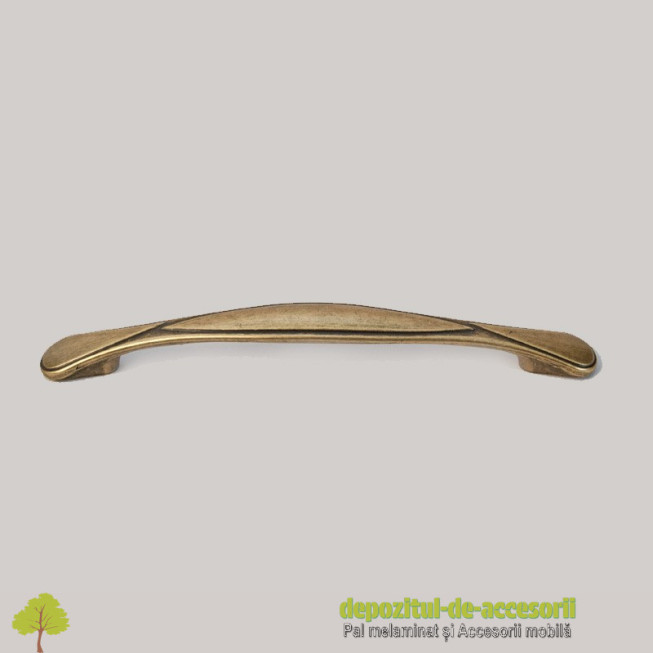Maner mobilier 5030 antic mat 128mm