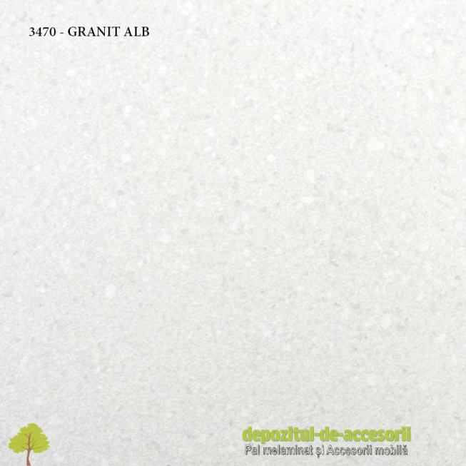 Blat bucatarie GRANIT ALB 3470 38x600x4100 Ricci Italia