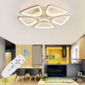 Lustră LED DL75L005 HYGIEA 80W, cinci brațe, trei culori, telecomandă