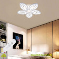 Lustră LED DL75L015 DORIS 80W, cinci brațe, trei culori, telecomandă