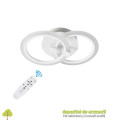 Lustră LED DL75L042 CYBELE 36W, două brațe, trei culori, telecomandă