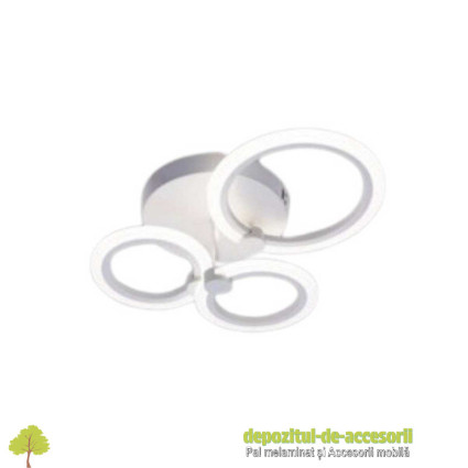 Lustră LED DL75L043 CYBELE 40W, trei brațe, trei culori, telecomandă