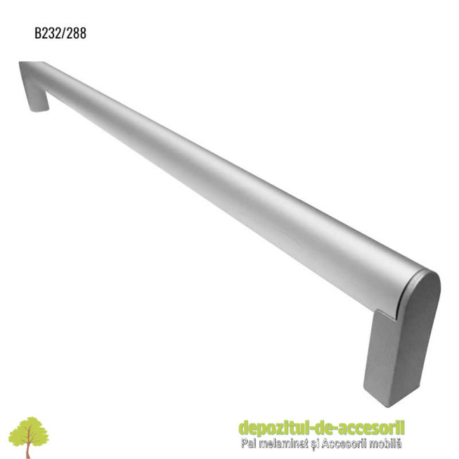 Maner mobilier Aluminiu B232-288 AL satinat