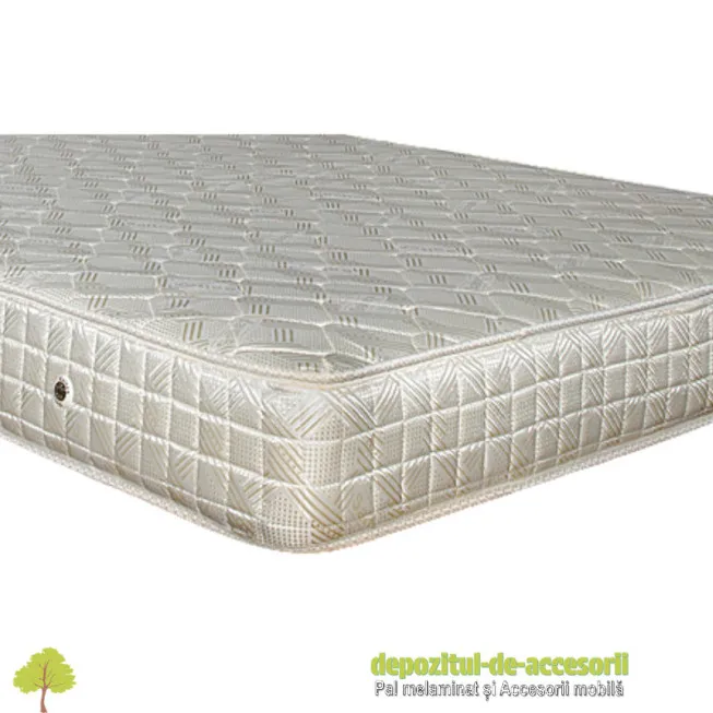 Saltea superortopedica matlasata 70x130 cm alba