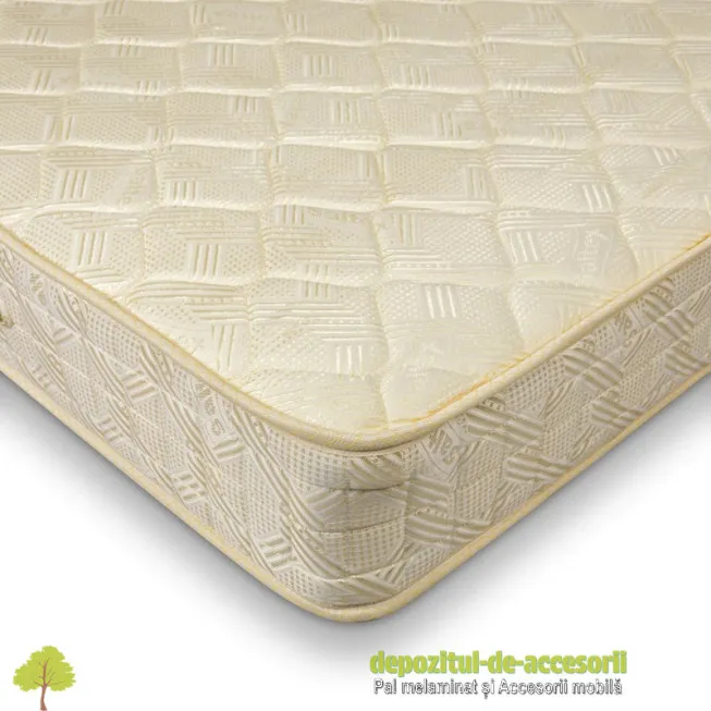 Saltea superortopedica matlasata 120x200 cm alba