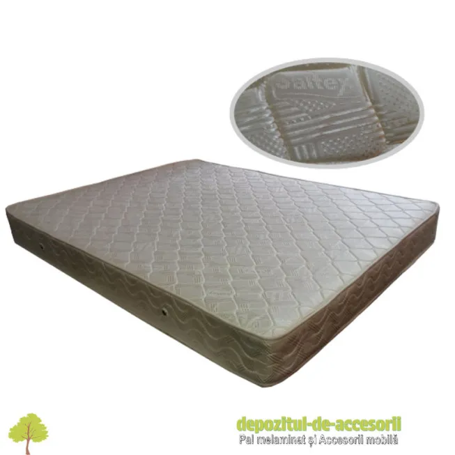 Saltea superortopedica matlasata 120x200 cm alba