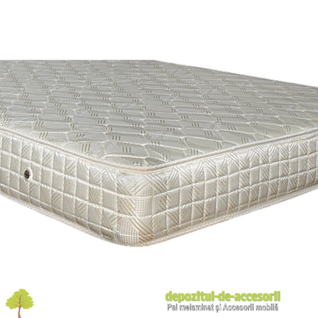 Saltea superortopedica matlasata 135x190 cm alba