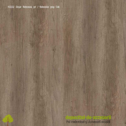 PAL Melaminat Stejar Nebraska gri H3332-ST10